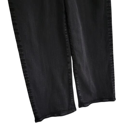 Madewell Jeans Womens 14W Black The Perfect Curvy Vintage Wide Leg Denim - Picture 3 of 11